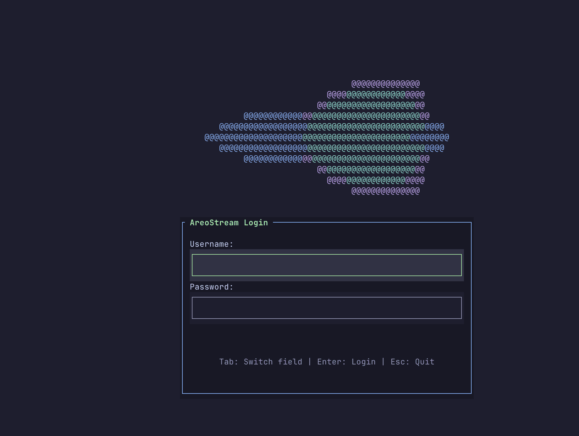 AeroStream screenshot
