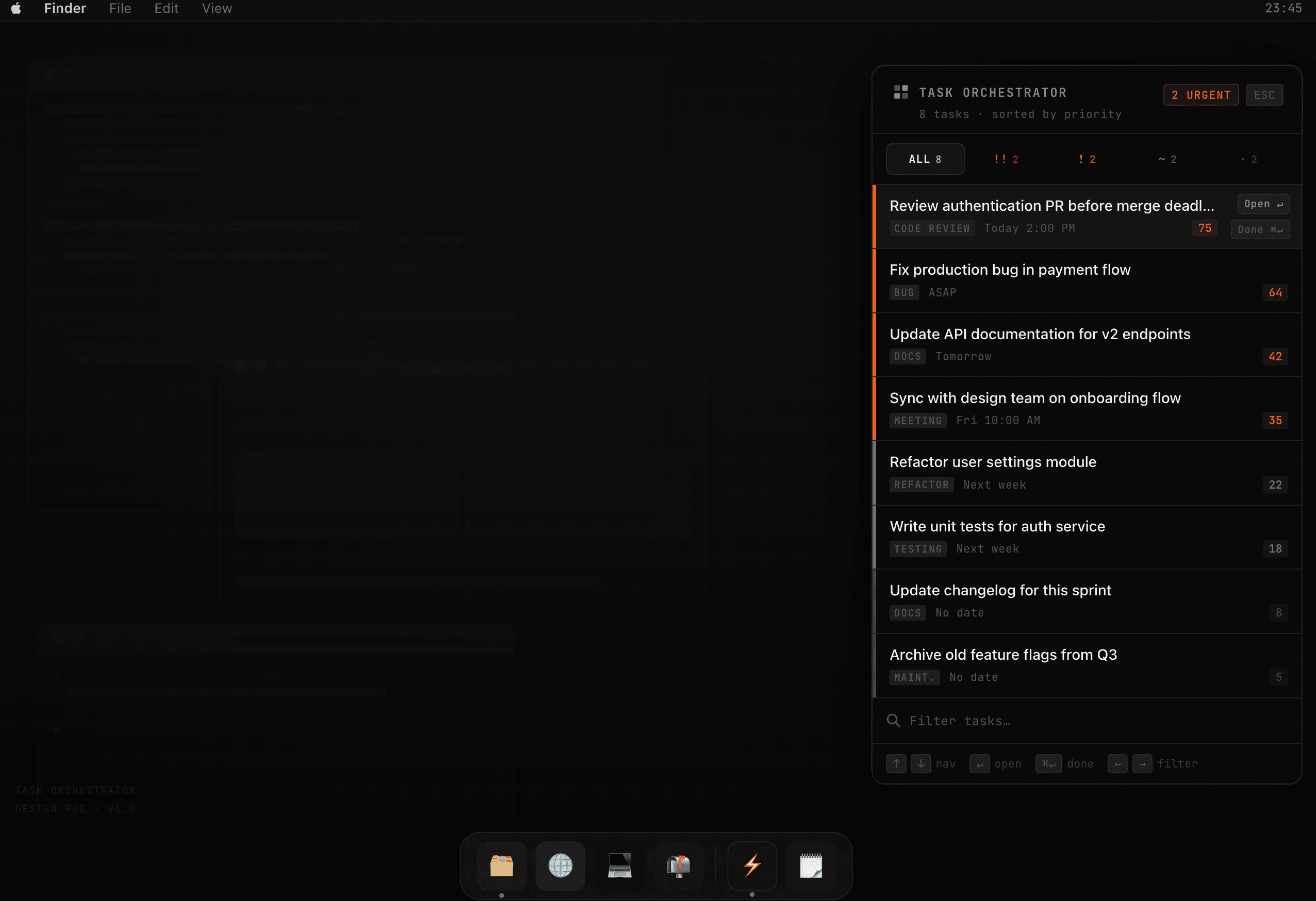 Launchpad screenshot